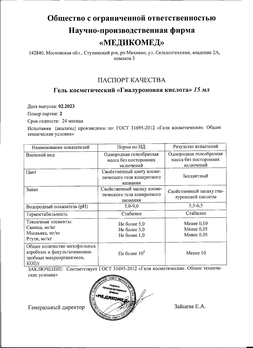 Паспорт №022023